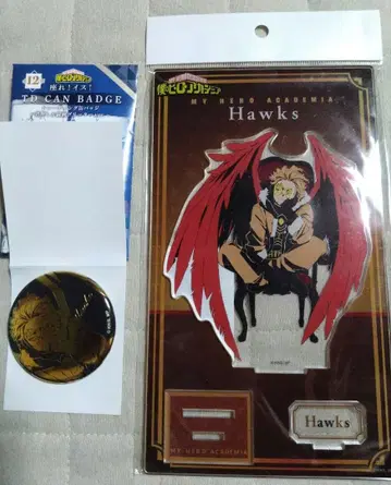 히로아카 호크스 아크릴 스탠드 캔뱃지