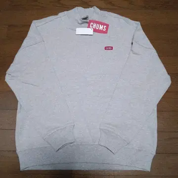 CHUMS 모크넥 그레이 트레이닝복 여성용 L 사이즈 택 포함 새상품