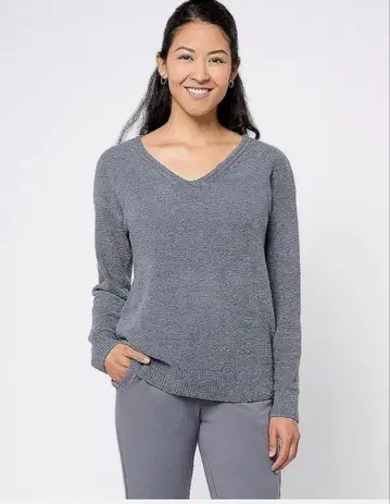 새상품 베어풋 드림스 V넥 S 두꺼운 원단