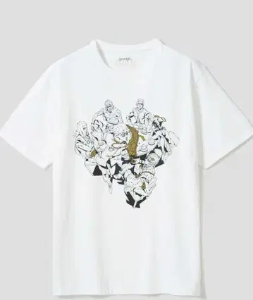 [ 완판템 ] 그라니프 죠죠 부챠라티 팀 티셔츠 XL