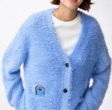 [ 미개봉 새상품 ] GU 오버 사이즈 가디건 L 퍼펫스