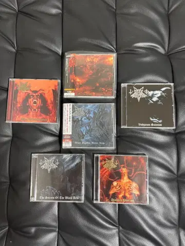 Dark funeral 다크 퓨네랄 사인 포함 CD 세트