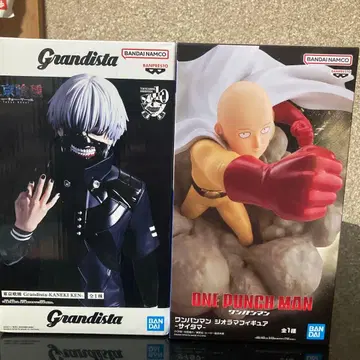 Grandista 카네키 켄 & 사이타마 원펀맨 피규어 세트