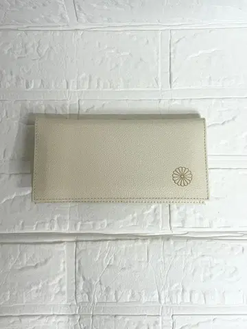 [정품] 황실 지갑 장지갑 화이트 미사용 새상품