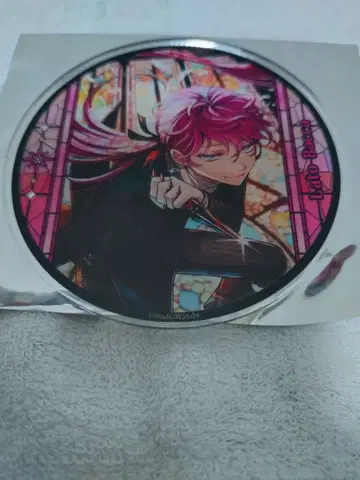 악마 집사와 블랙 고양이 아크릴 코스터 라토