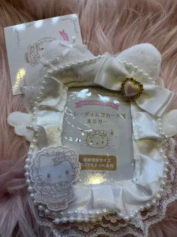 산리오 헬로키티 트레이딩 카드 홀더 엔조이 아이돌 시리즈 순백천사