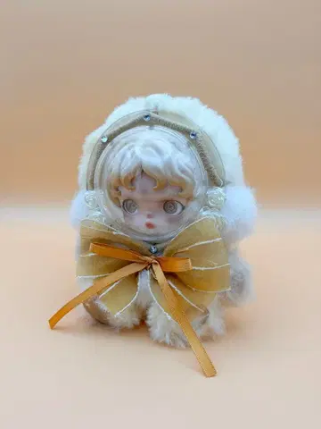 SKULLPANDA 페이스 보호 커버 (베이지)