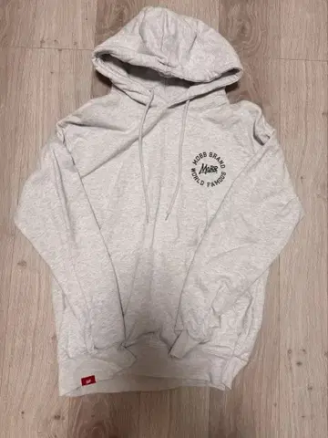 MOBB 그레이 후드 부착 후드티