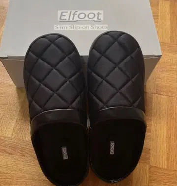 Elfoot 블랙 슬립온