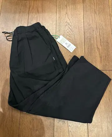 새상품 MFC STORE 블랙 와이드 팬츠 드로우 스트링 M