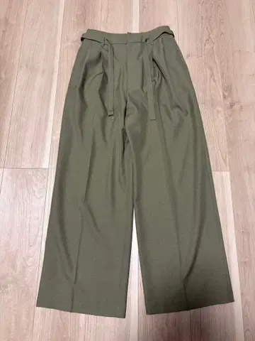 CLOCHE 와이드 팬츠 슬랙스 벨트 포함