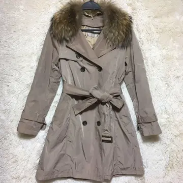 새상품급 Aylesbury 트렌치코트 퍼/다운 라이너/벨트 포함