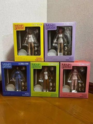 Movin good!! 5등분의 신부 피규어 세트