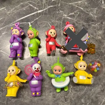 텔레토비즈 판타지 캔디 월드 마스코트 피규어 8개 세트