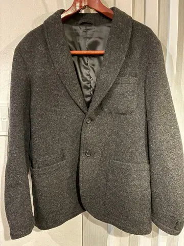 다크 그레이 울 테일러드 자켓 TAKEO KIKUCHI TOKYO