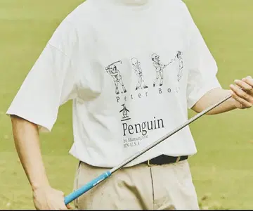 미사용 새상품! 펭귄 바이 먼싱웨어 t셔츠 골프 XL 사이즈