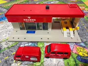 쇼와 레트로 토미카 타운 1987년 우체국 미니카 토미카 2대