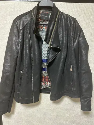 Desigual 블랙 라이더 자켓 44