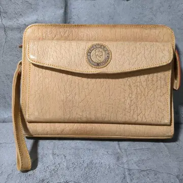 [ THAILAND GENUINE LEATHER ] 베이지 클러치백