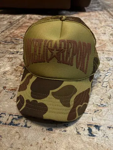 ANGELIC REPORT 카모플라쥬 트래커 캡