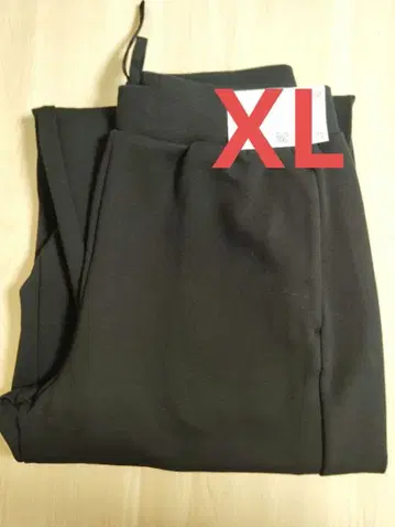 새상품 UNIQLO 드라이 맨투맨 커브 팬츠 블랙 XL 유니클로