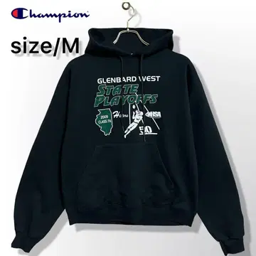 챔피온 후드 맨투맨 블랙 M 트리콜로 택 온두라스