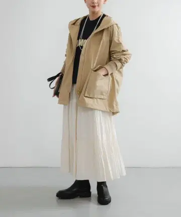 URBAN RESEARCH 플리츠 캉캉 스커트