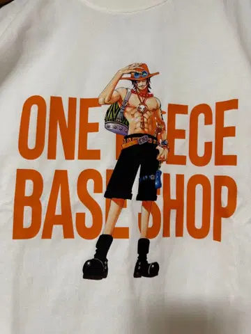 [한정판] onepiece base shop 티셔츠 에이스 덤 포함