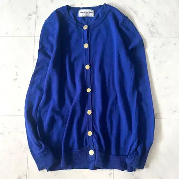 두지엠 클라세 GARCIA 18G 크루넥 니트 가디건 골드 버튼