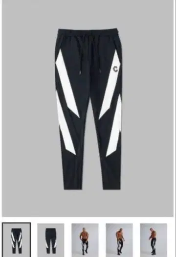 크로노스 트레이닝 팬츠 블랙 L 미사용 크로노스