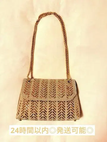 오리엔탈 트래픽 골드 숄더백 정가 8800엔