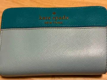 케이트 스페이드 접이식 지갑 그린