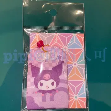 2 쿠로미 부적풍 스트랩 퓨로랜드 산리오 오마모리