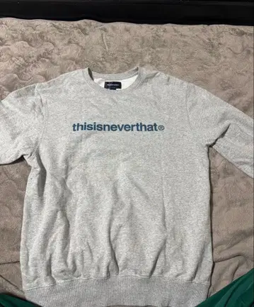 thisisneverthat 그레이 맨투맨 L 사이즈