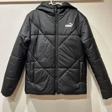[ PUMA ] 푸마 패딩 자켓 후디드 패딩 자켓 블랙 M