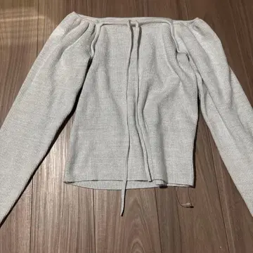 pure bright ma 콜라보 긴팔 니트 스웨터 F 사이즈