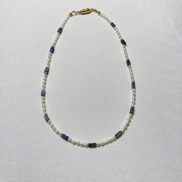 KOTONA 코토나 목걸이 비즈 화이트 블랙