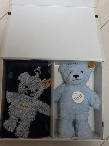 새상품 페이러 슈타이프 테디베어 키링 세트