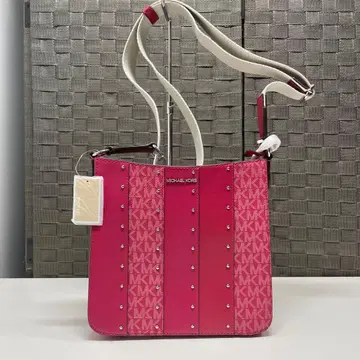미사용품 MICHAEL KORS 핑크 숄더백