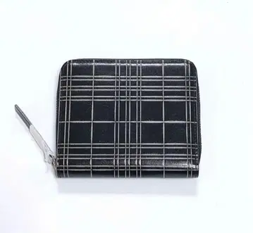 새상품 접이식 지갑 마가렛호웰 아이디어 가죽 지갑 블랙