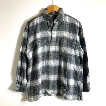 SLaSheR vintage 그레이 상의 셔츠