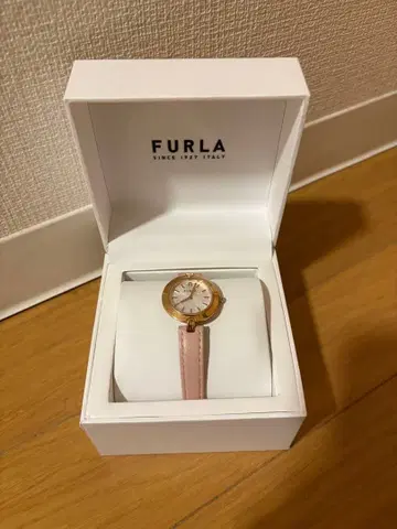 FURLA 핑크 가죽