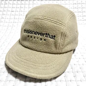 thisisneverthat 캡 보아 cap 네바자 모자 베이지