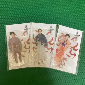 SnowMan 타키자와 가부키 아크릴 스탠드 3개 세트