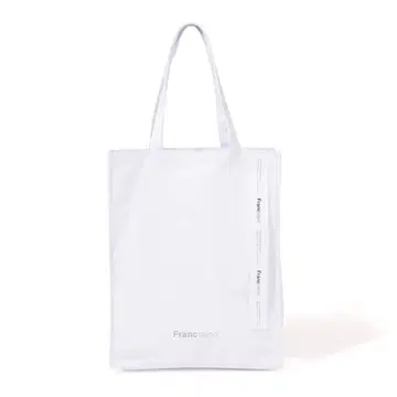 Francfranc 로고 토트 M 화이트