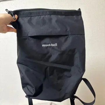 mont-bell 블랙 백팩