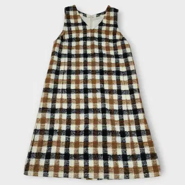 레리아 엠플러스 하우스 오버롤 스커트 13호 현행 택 트위드 원피스