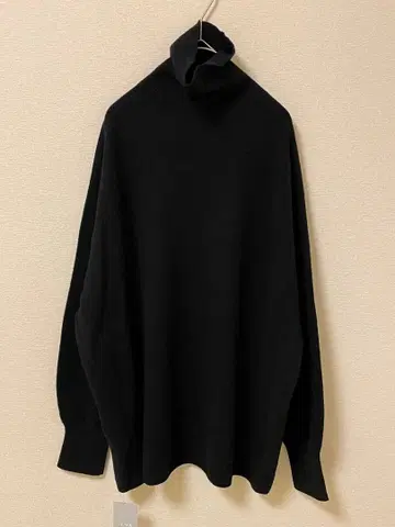 새상품 이에나 Fine 뉴질랜드 울 하이넥 풀오버 니트 2025