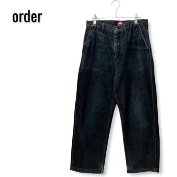 order loose denim pants one wash M