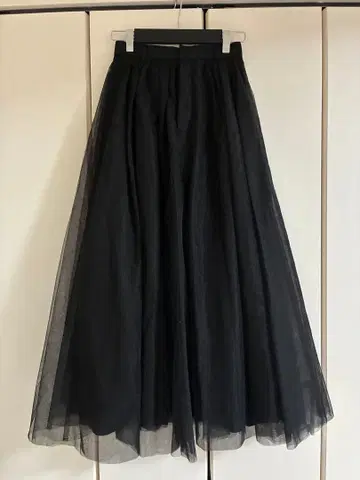 [ CLANE ] VOLUME LONG PANIER SKIRT